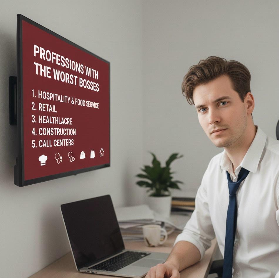 Professions with the “worst bosses”: what the evidence really shows (and how to protect your mental health) 8 Professions with the “worst bosses” what the evidence really shows (and how to protect your mental health)